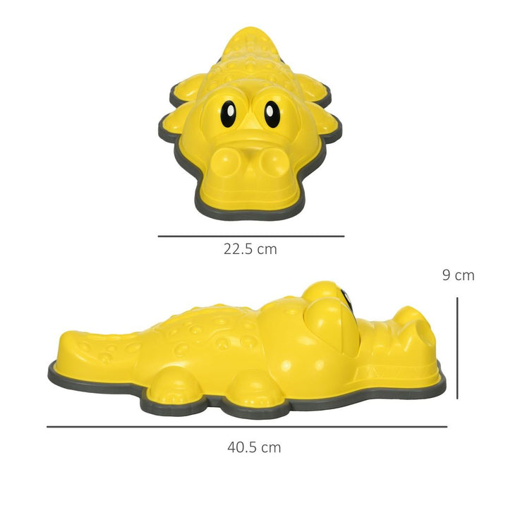 6 Kids Crocodile Stepping River Stones