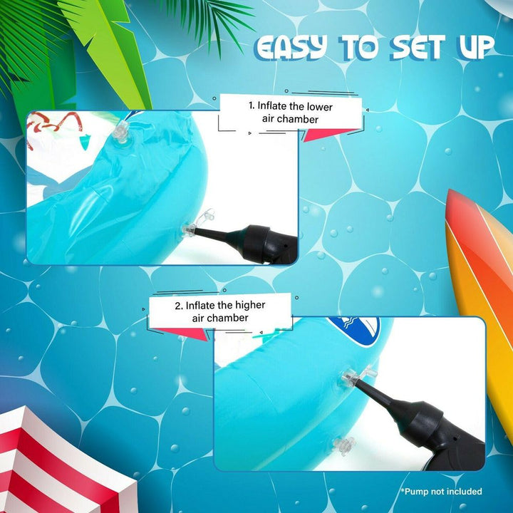 Kids 2 Ring Pool Set Up Instructions