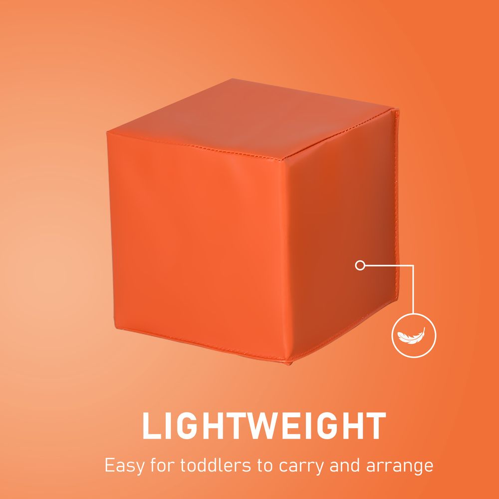 12 Kids Soft Play Stacking Blocks