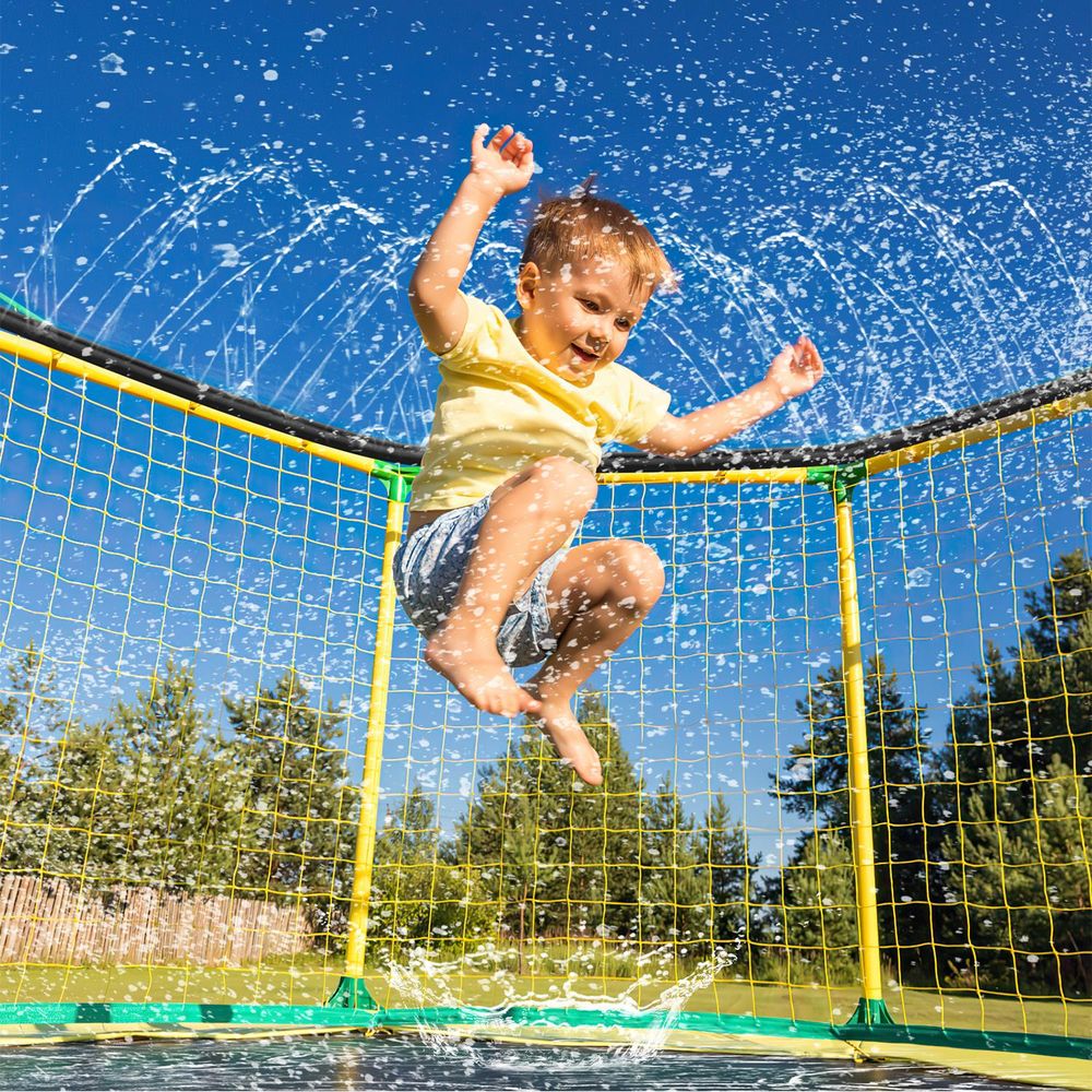 Trampoline Sprinkler | Outdoor Waterpark | Hose Water Sprayer